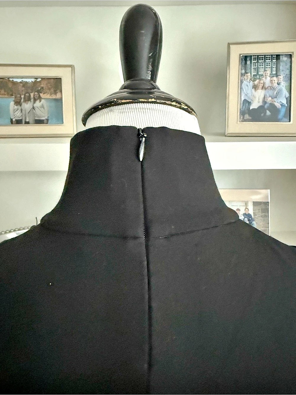 Rag & Bone Porter Jersey Black Sleeveless Turtleneck Top - Picture 6 of 13